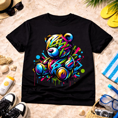 Graffiti Bear Unisex T-Shirt