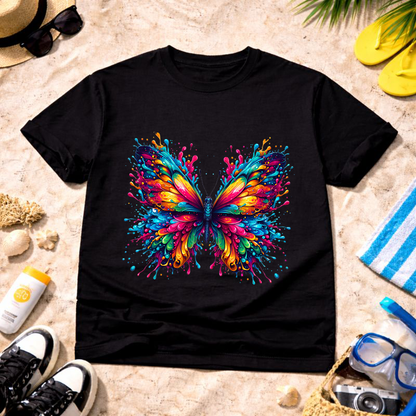 Neon Wings Women T-Shirt