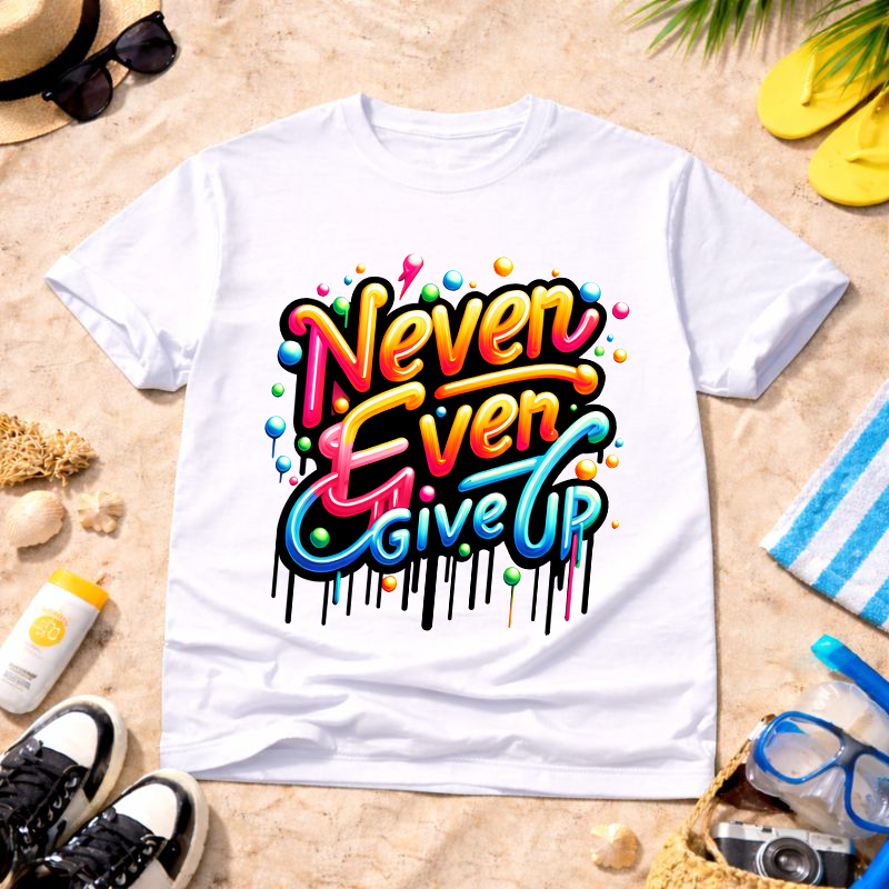 Never Give Up Unixex T-Shirt