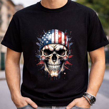Freedom Skull Unisex T-Shirt