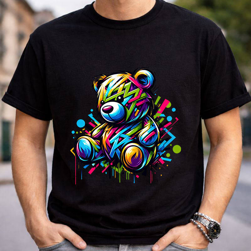 Graffiti Bear Unisex T-Shirt