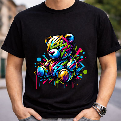 Graffiti Bear Unisex T-Shirt