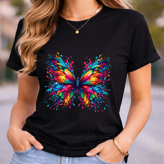 Neon Wings Women T-Shirt