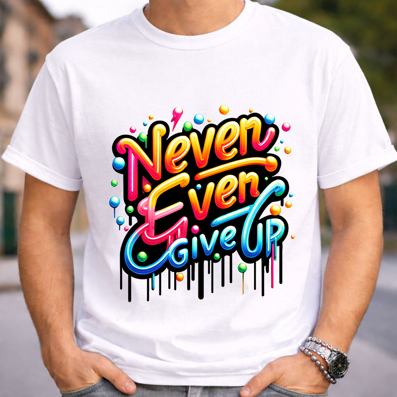 Never Give Up Unixex T-Shirt