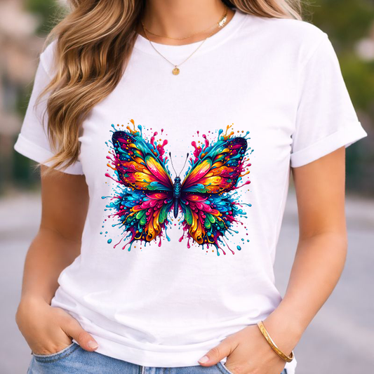 Neon Wings Women T-Shirt