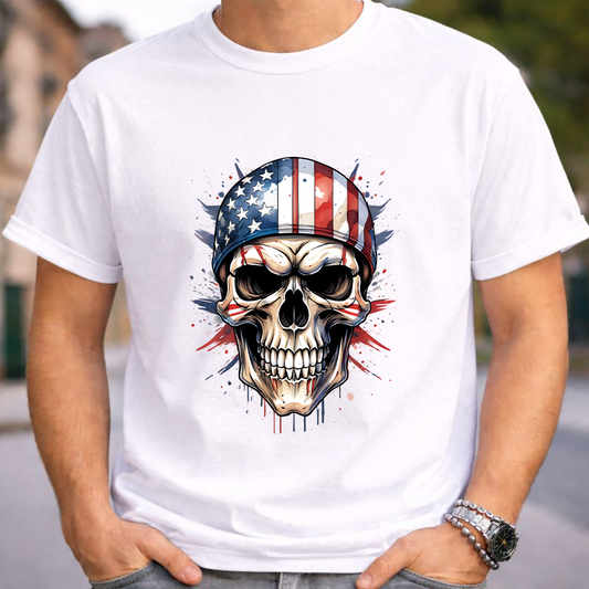 Freedom Skull Unisex T-Shirt