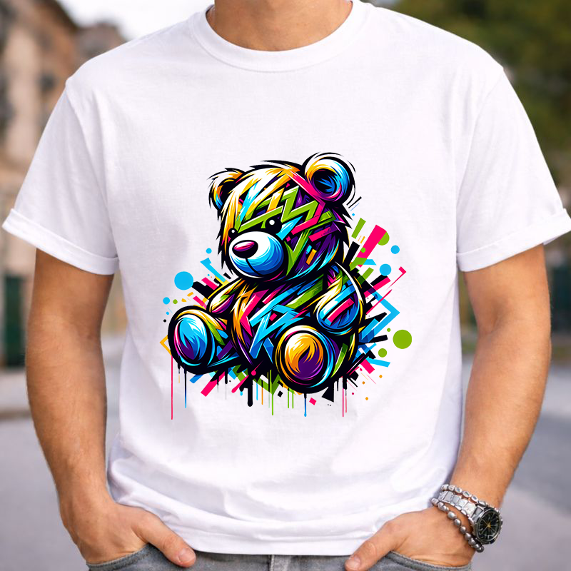 Graffiti Bear Unisex T-Shirt