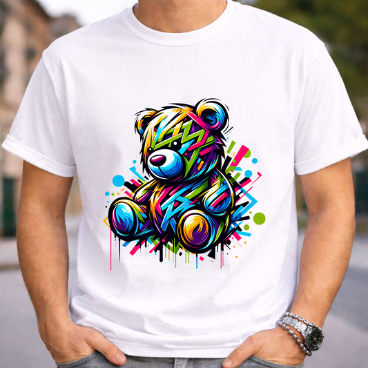 Graffiti Bear Unisex T-Shirt