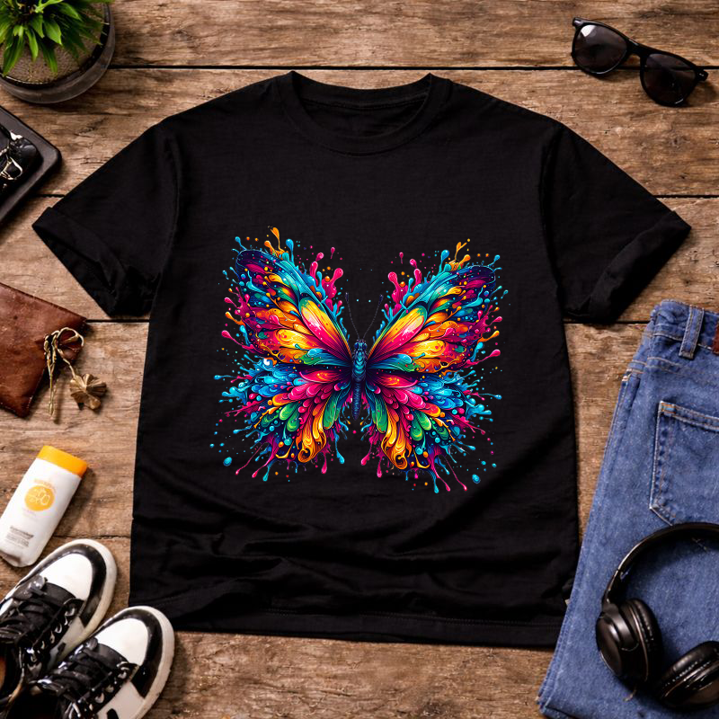 Neon Wings Women T-Shirt