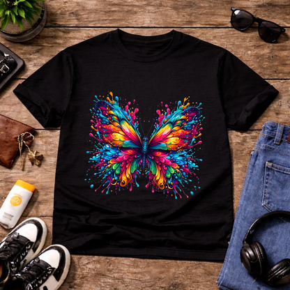 Neon Wings Women T-Shirt