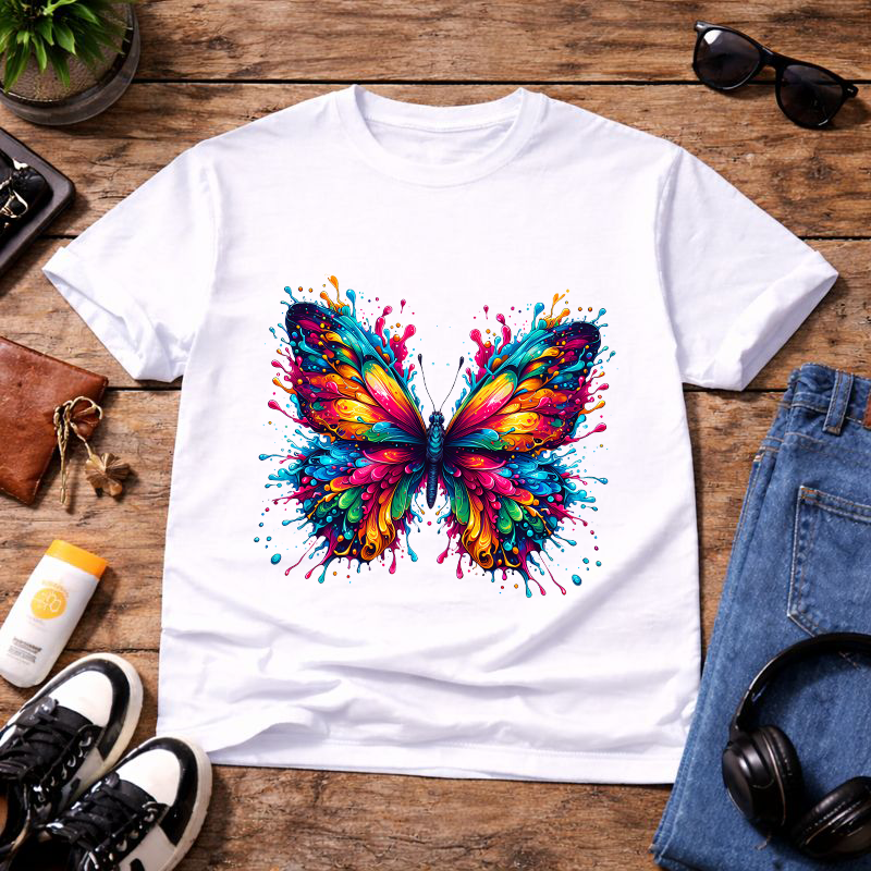Neon Wings Women T-Shirt