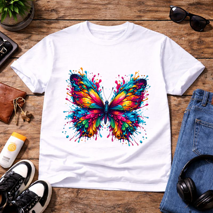 Neon Wings Women T-Shirt