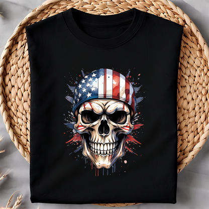 Freedom Skull Unisex T-Shirt
