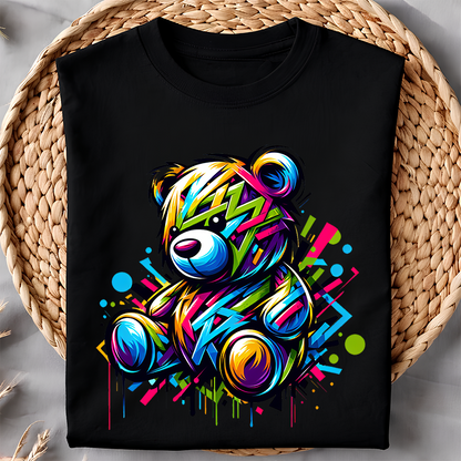 Graffiti Bear Unisex T-Shirt