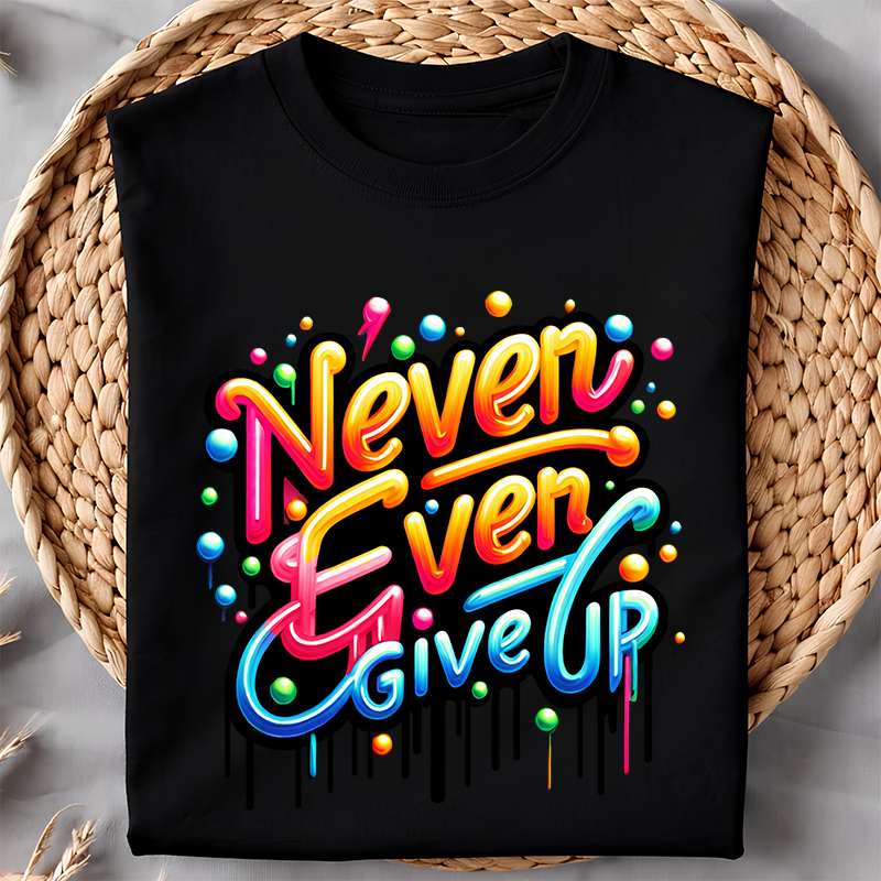 Never Give Up Unixex T-Shirt