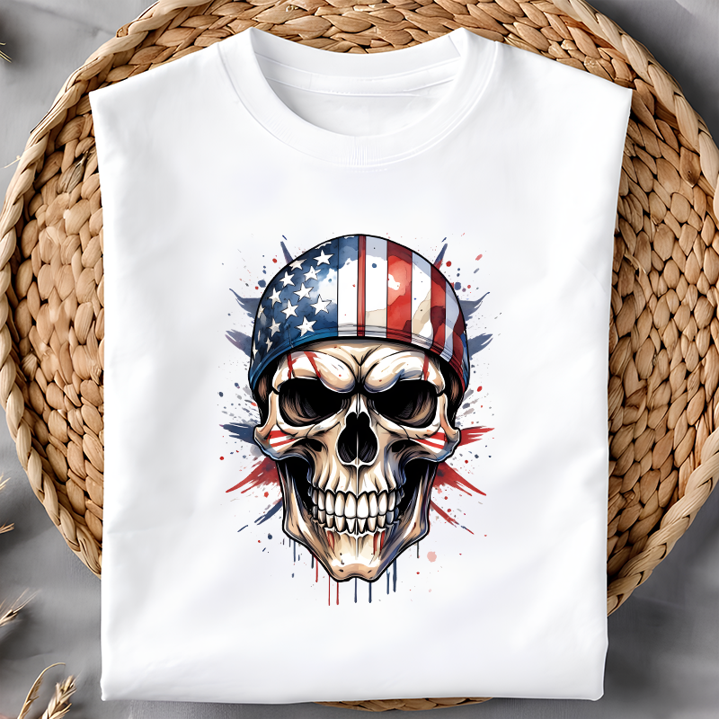 Freedom Skull Unisex T-Shirt