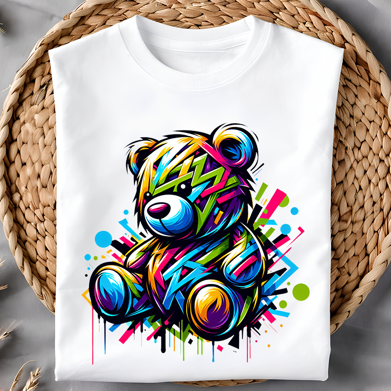 Graffiti Bear Unisex T-Shirt